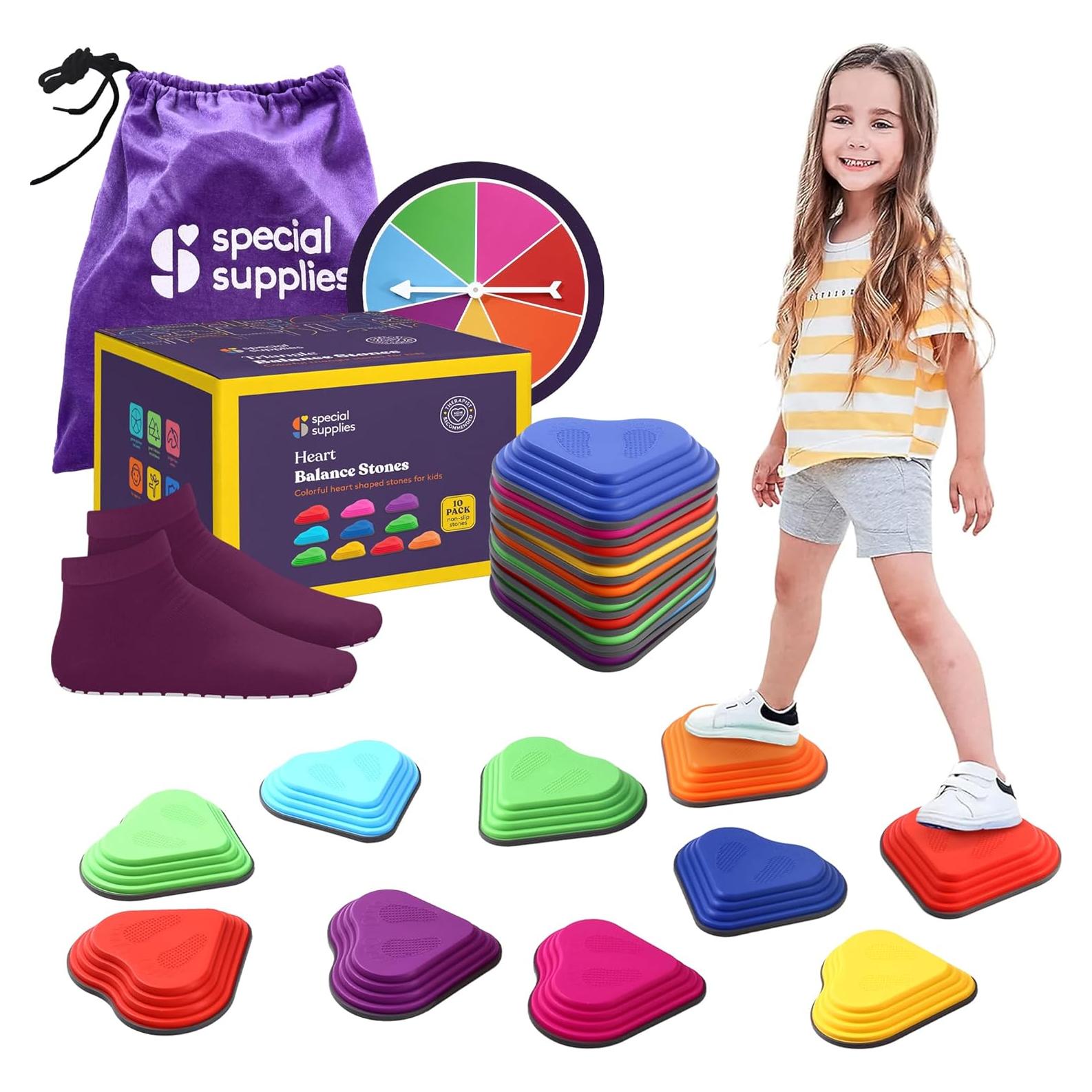 Piedras de Equilibrio Suministros Especiales 10 Piezas Goma Antideslizante