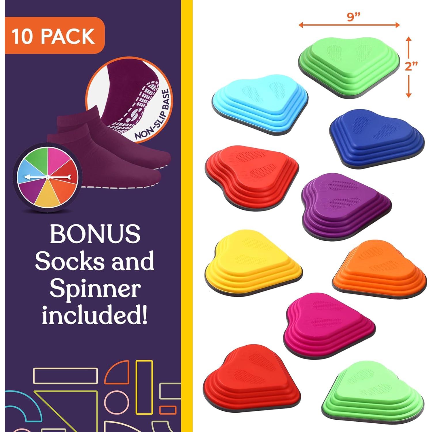 Piedras de Equilibrio Suministros Especiales 10 Piezas Goma Antideslizante