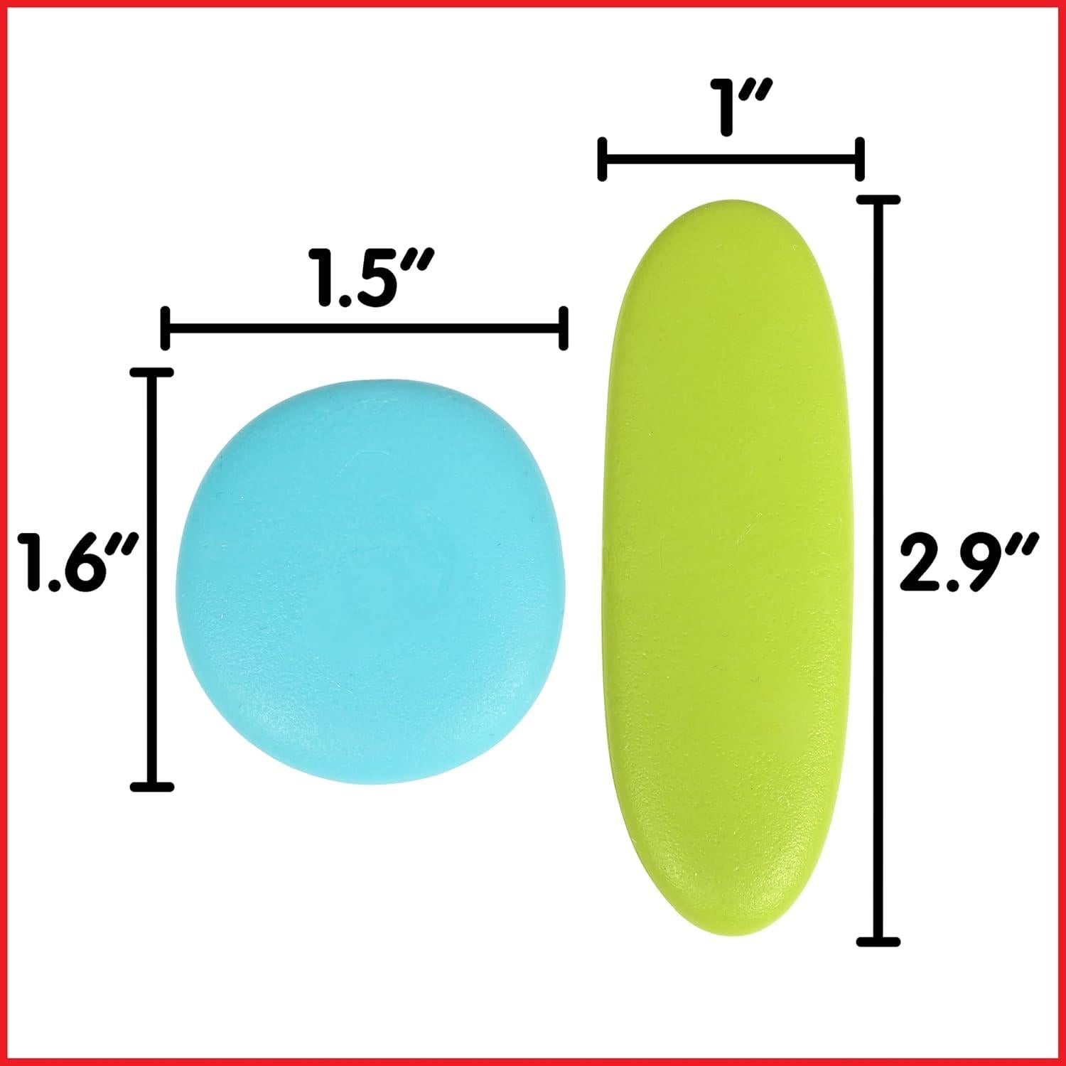 Piedras Arcoíris Junior EDX Education - 36 Piezas - 18M+