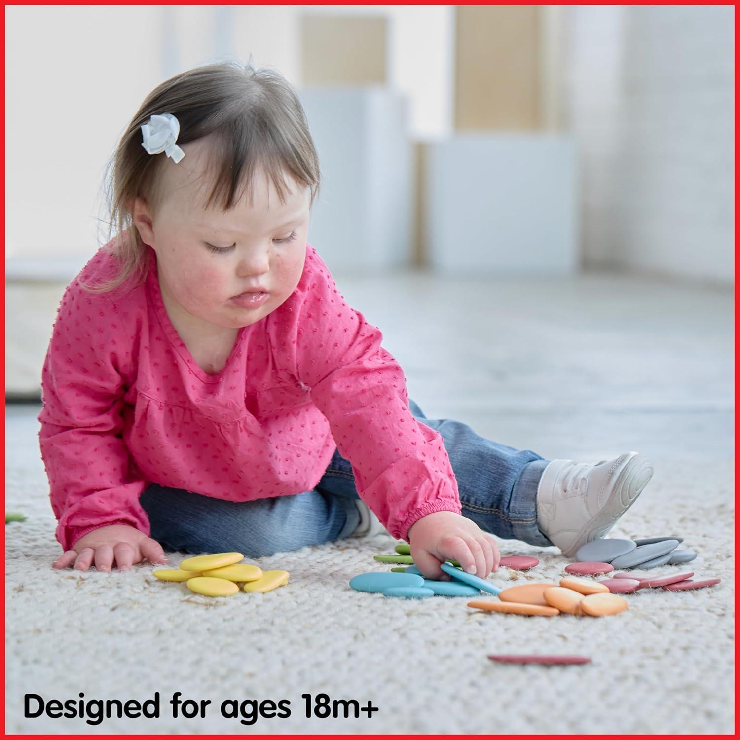 Piedras Arcoíris Junior EDX Education - 36 Piezas - 18M+