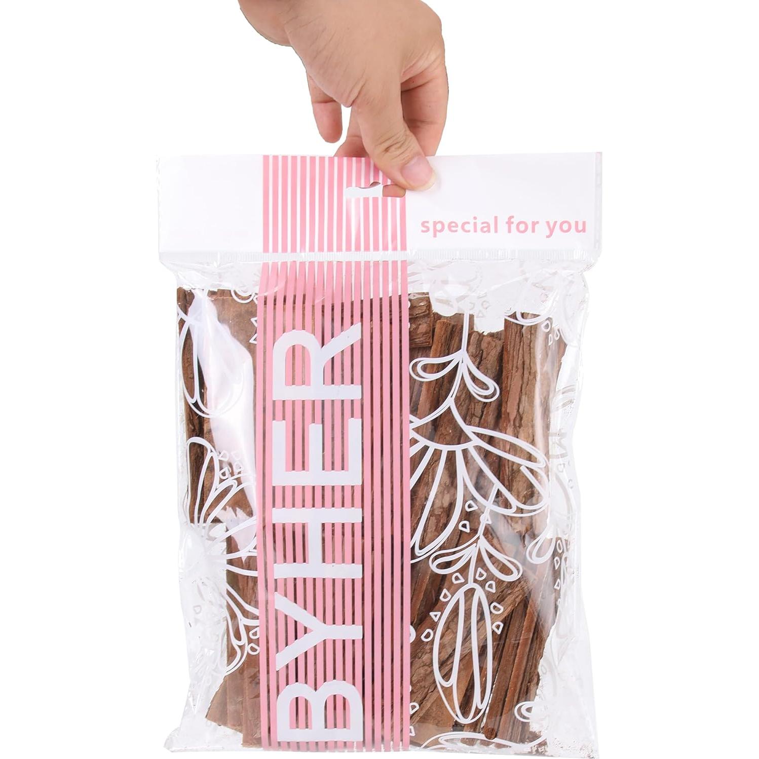 Palitos de Madera Natural BYHER 45Pcs 10cm para Manualidades