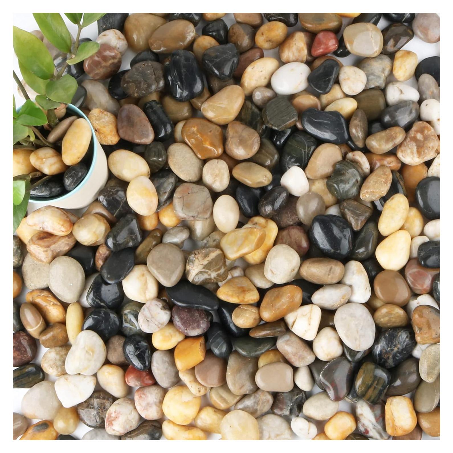 Bolsa 8.16 kg Piedras Naturales para Jardín y Acuario Anothera