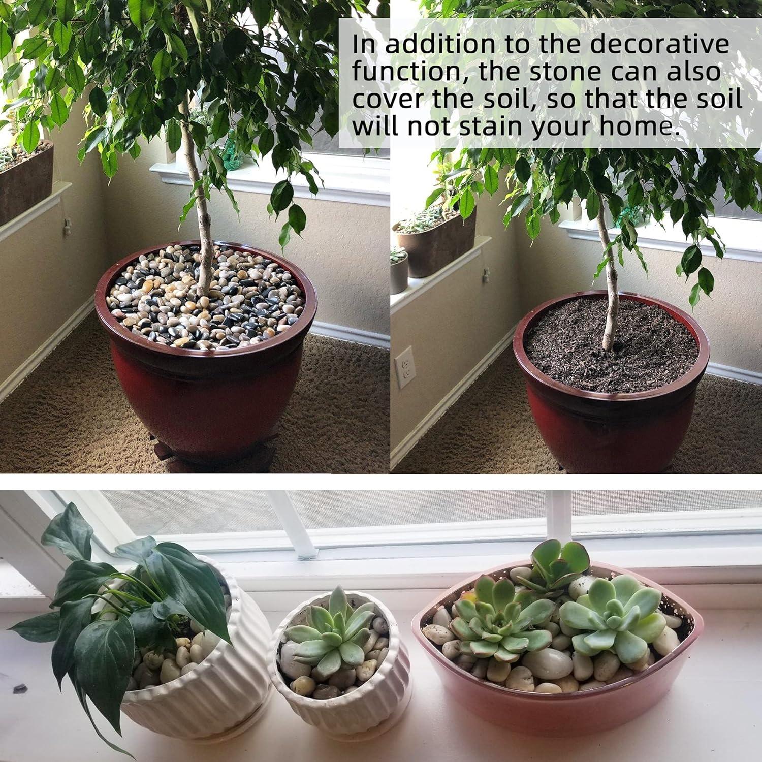 Bolsa 8.16 kg Piedras Naturales para Jardín y Acuario Anothera