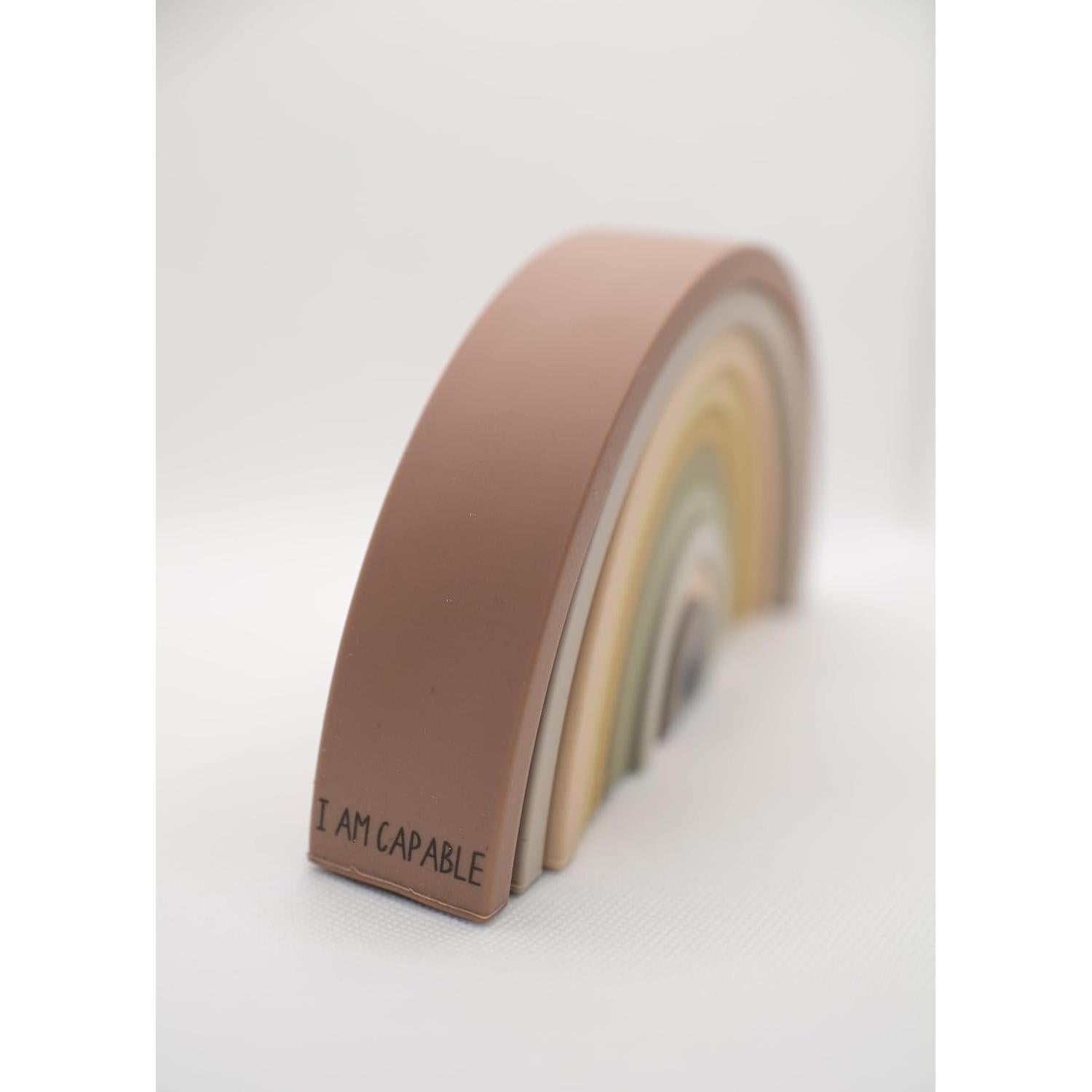 Juguete Apilable Arcoíris Lytl - Silicona Montessori 10 Piezas