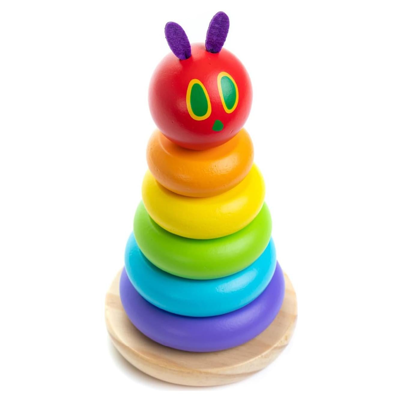 Apilador de Madera La Oruga Muy Hambrienta Kids Preferred 18 cm