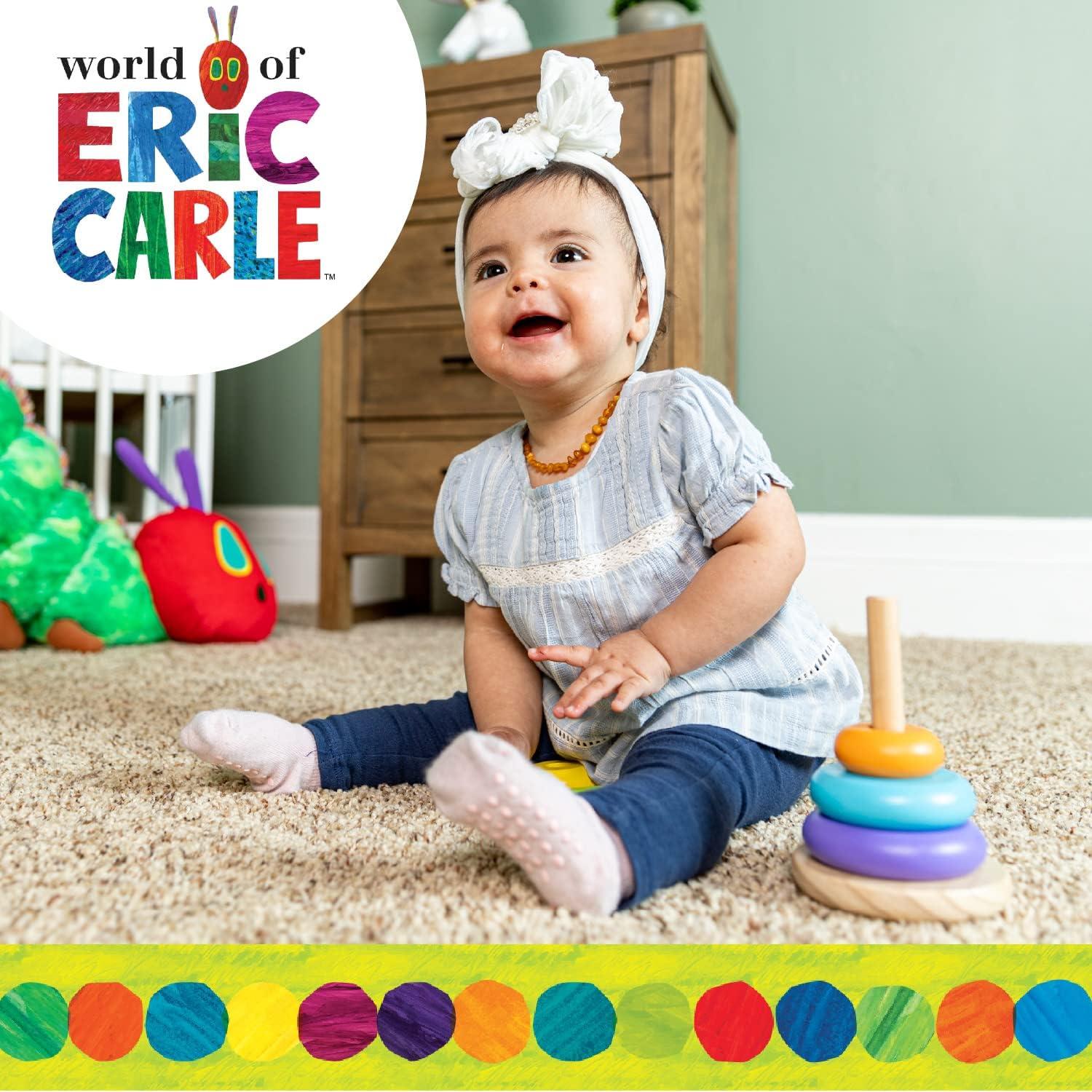 Apilador de Madera La Oruga Muy Hambrienta Kids Preferred 18 cm