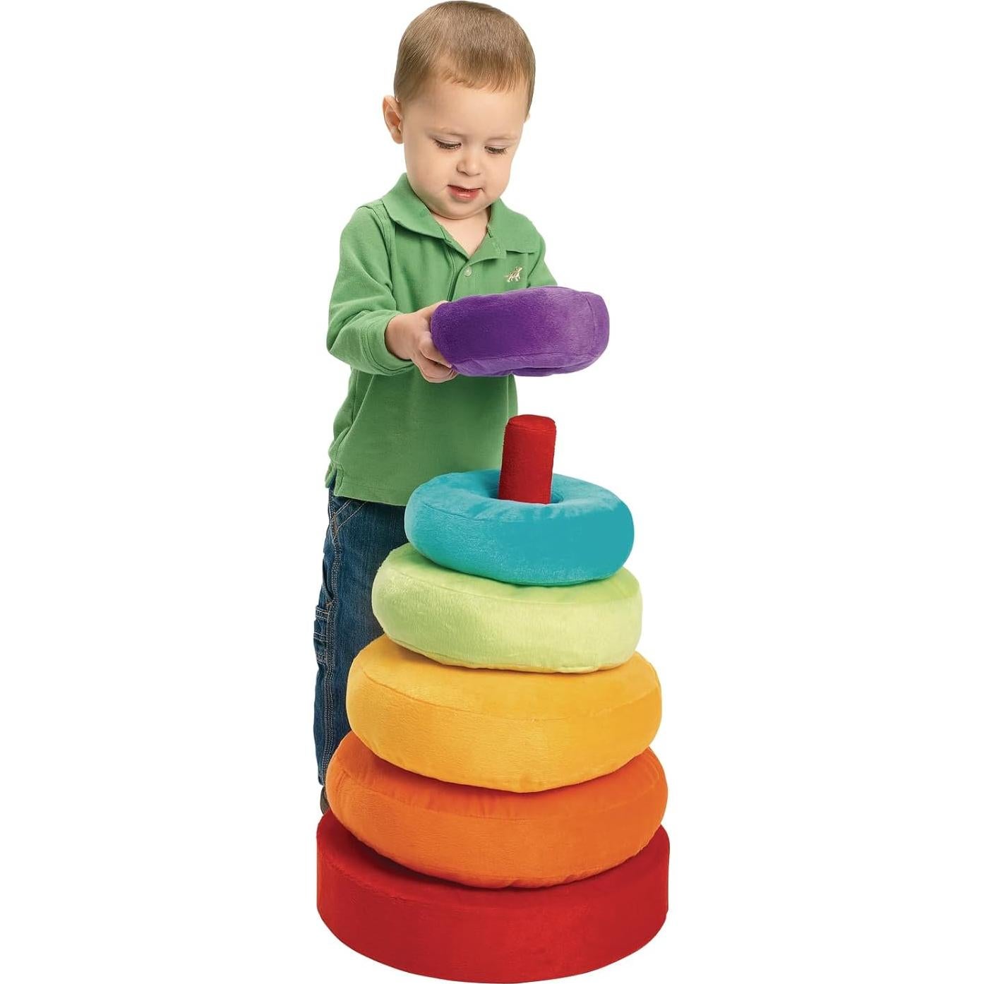 Anillo de Apilamiento Gigante de Felpa Excellerations 52 cm