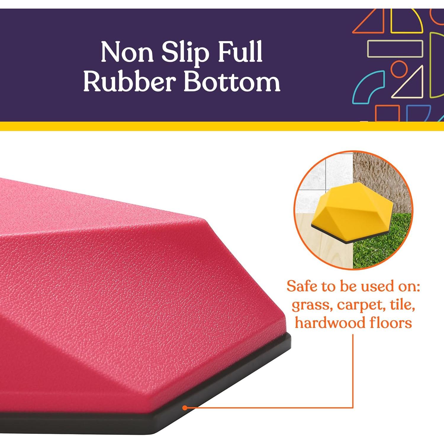 Piedras de Paso Suministros Especiales Multicolor 10 Piezas