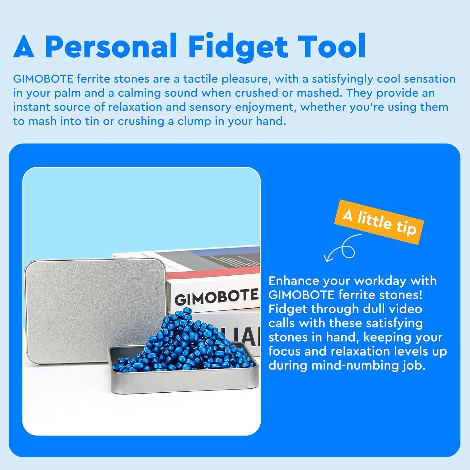 Masilla de Ferrita Azul GIMOBOTE 300 PCS - Alivio del Estrés