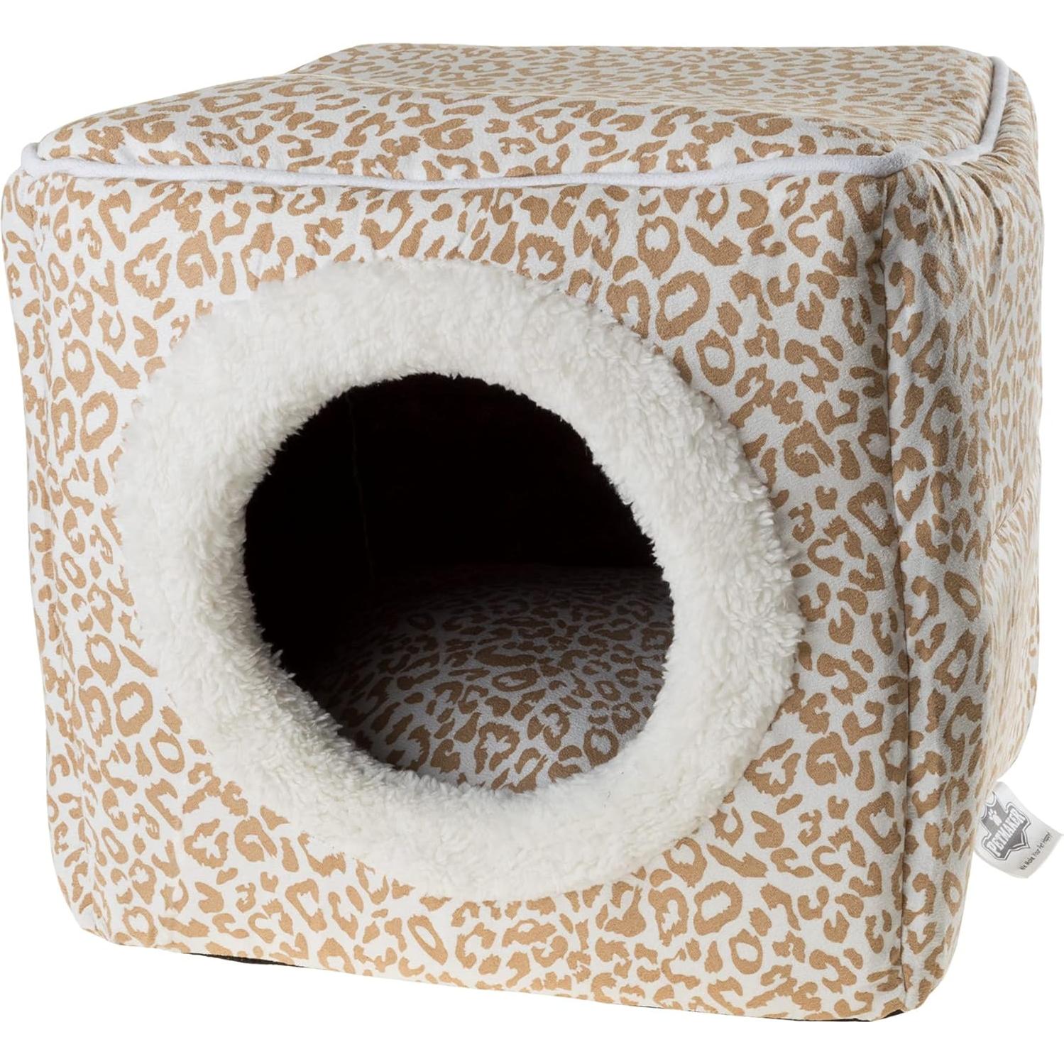 Cueva para Gatos PETMAKER Beige/Blanco 33x30x29 cm