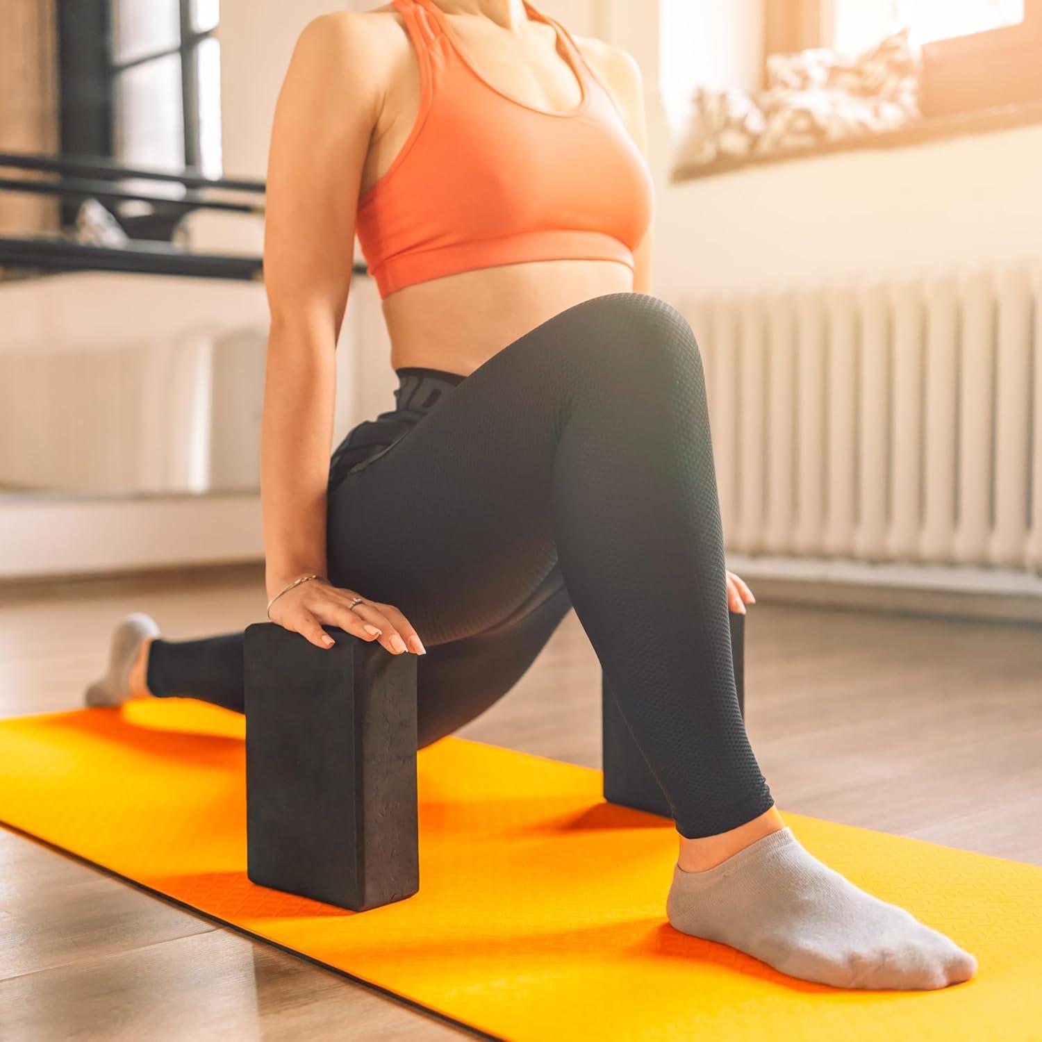 Bloques de Yoga de Espuma EVA Firefly Athletics - Azul