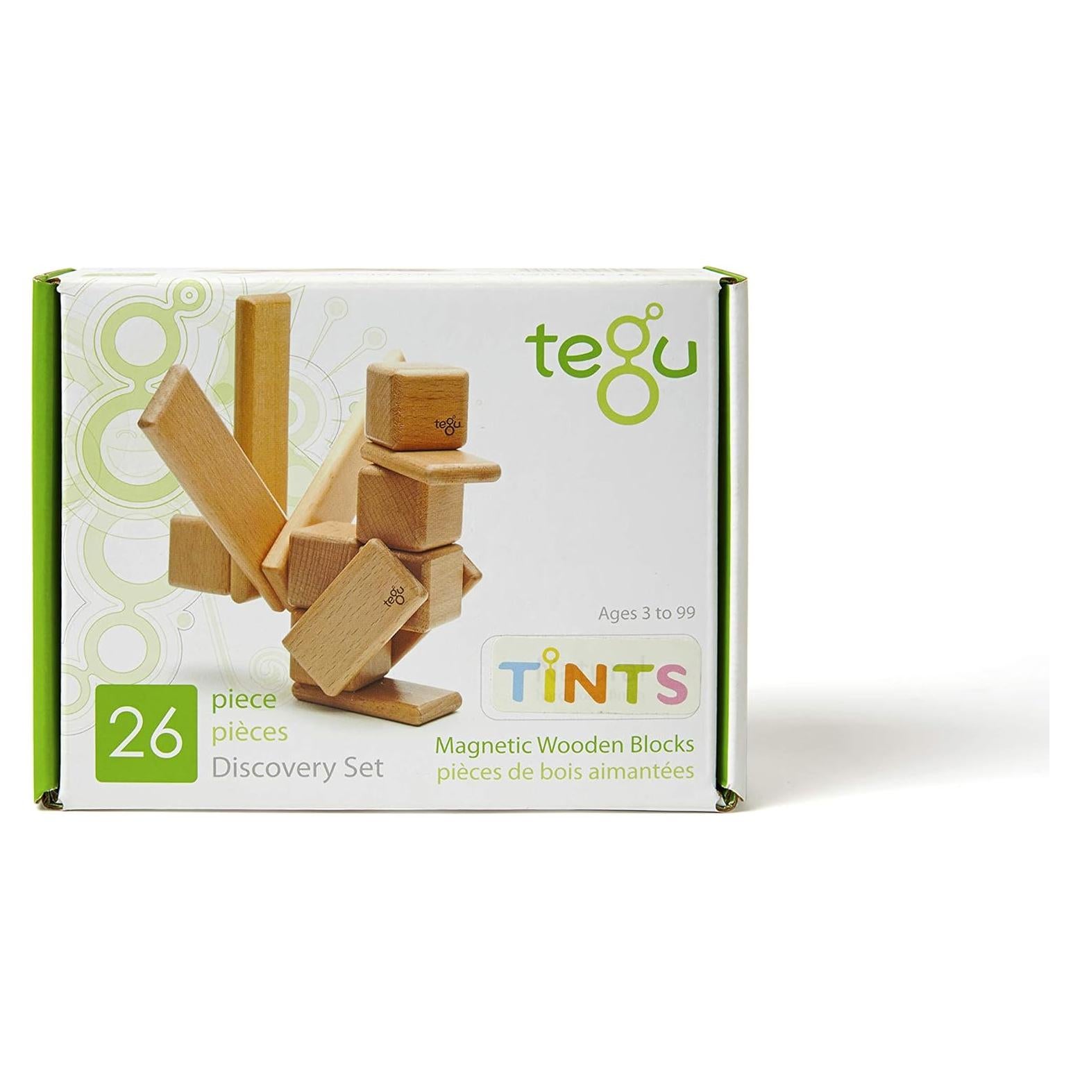Juego de Bloques Magnéticos Tegu 26 Piezas para Niños 0+