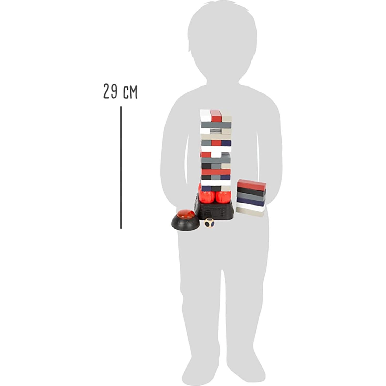 Torre Inestable de Dinamita Small Foot - Juego de Madera 19x11cm