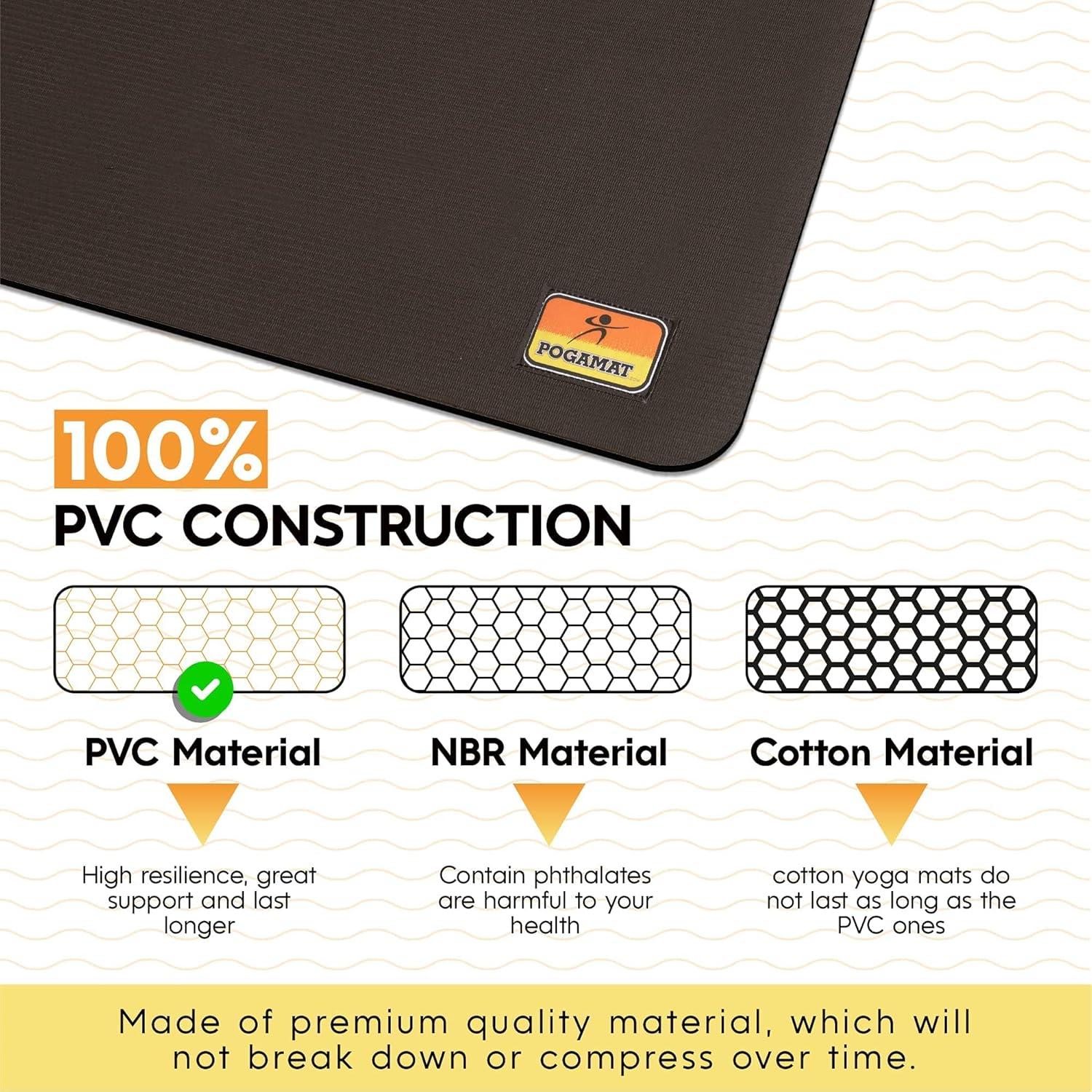 Alfombrilla de Ejercicio Pogamat 183x122cm Antideslizante