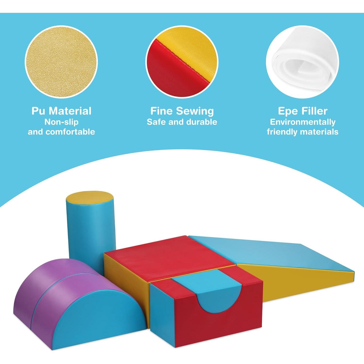 Conjunto de Juguetes de Escalada M HI-Mat 5 Piezas para Niños