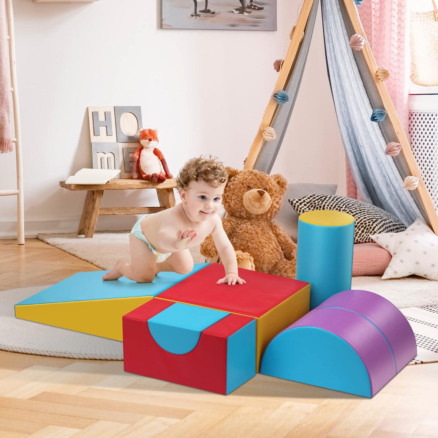 Conjunto de Juguetes de Escalada M HI-Mat 5 Piezas para Niños