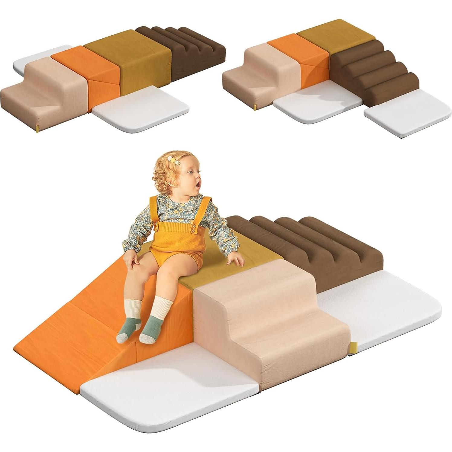 Juego de Bloques de Espuma para Escalar BanaSuper 6 Piezas