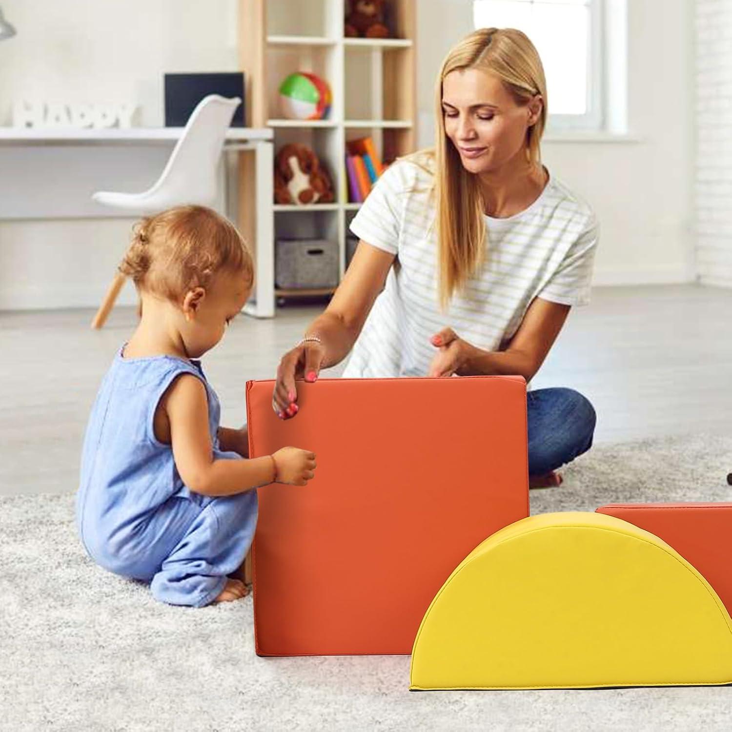 Conjunto de Escalada Suave Hipicute 5PCS para Niños 1-3 Años