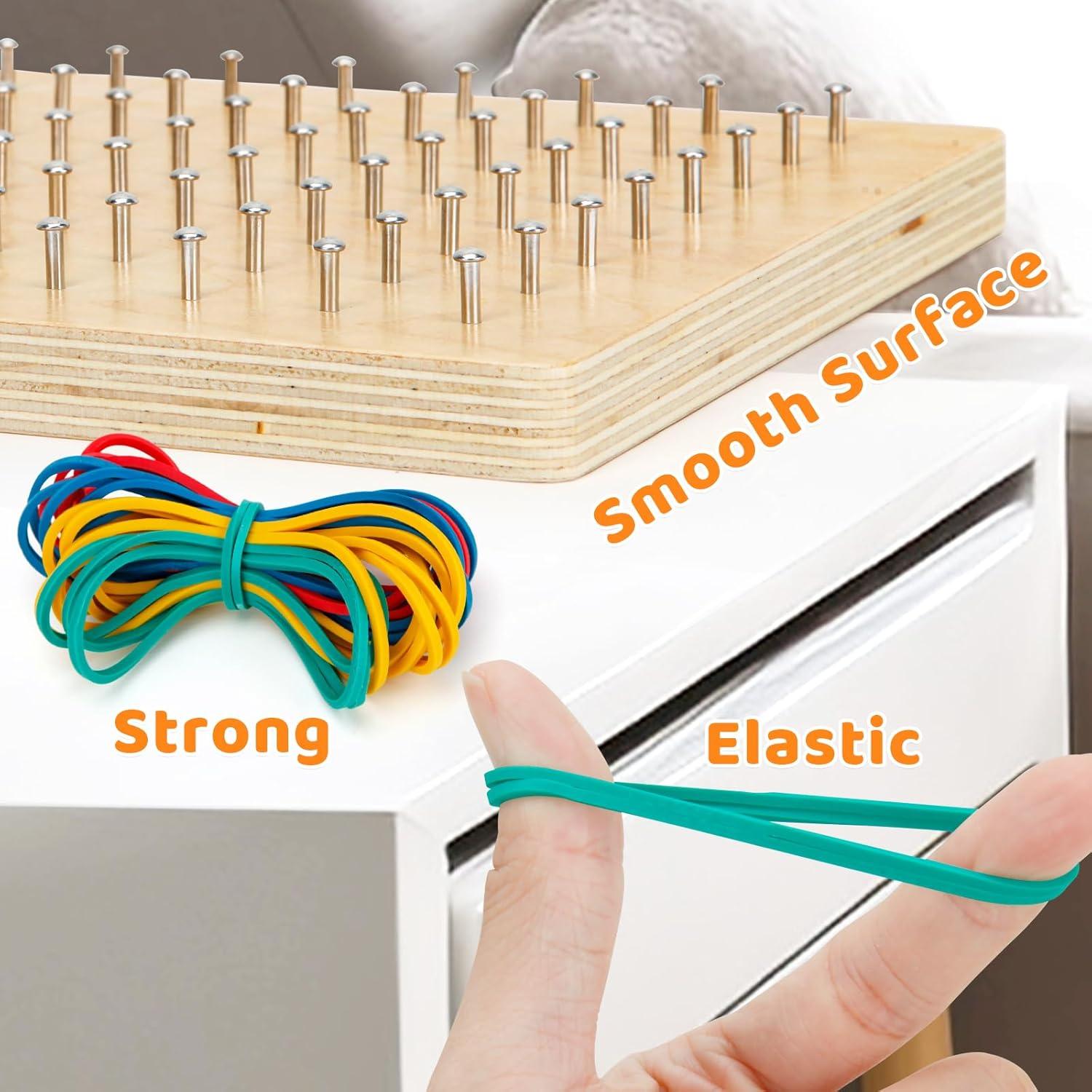 Paquete de 2 Tableros Geométricos de Madera HEELWIRE 18cm