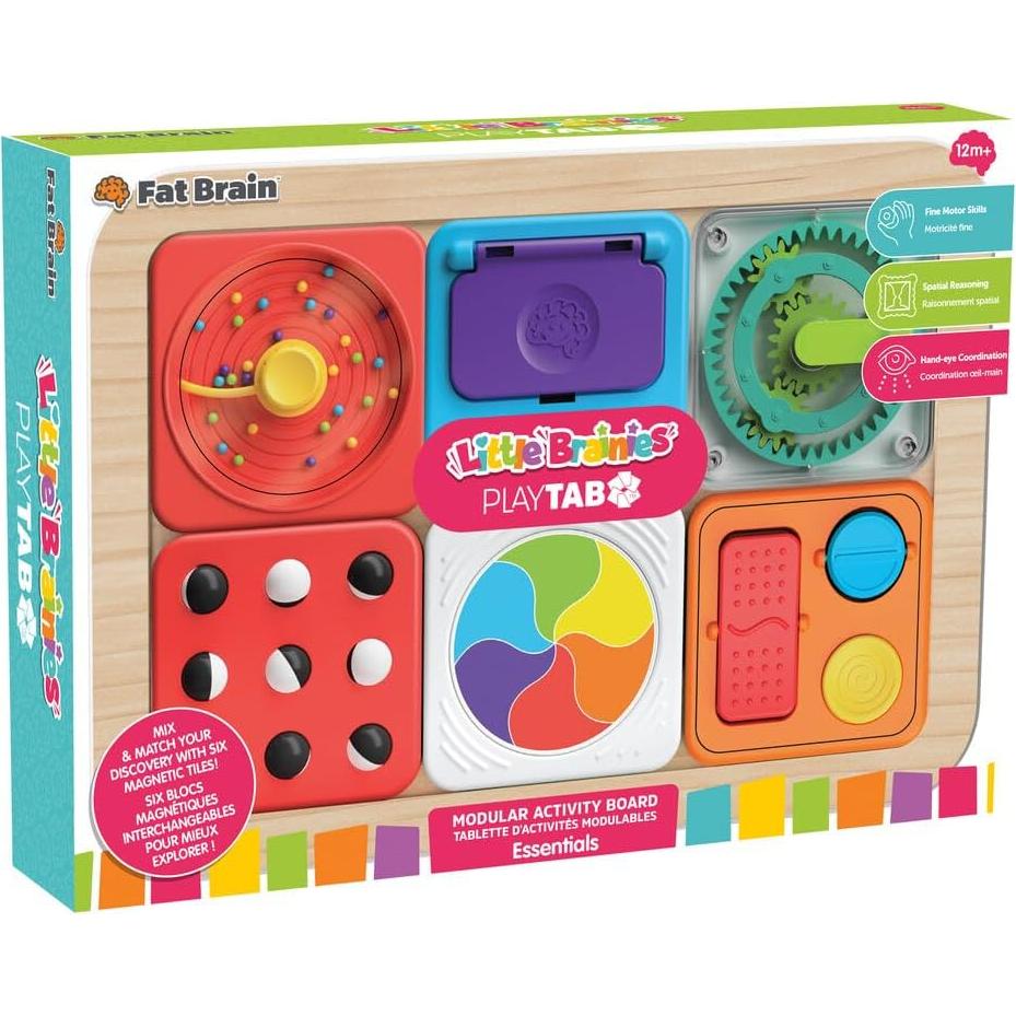 Tablero de Actividad Sensorial Modular Fat Brain Toys 12+ meses