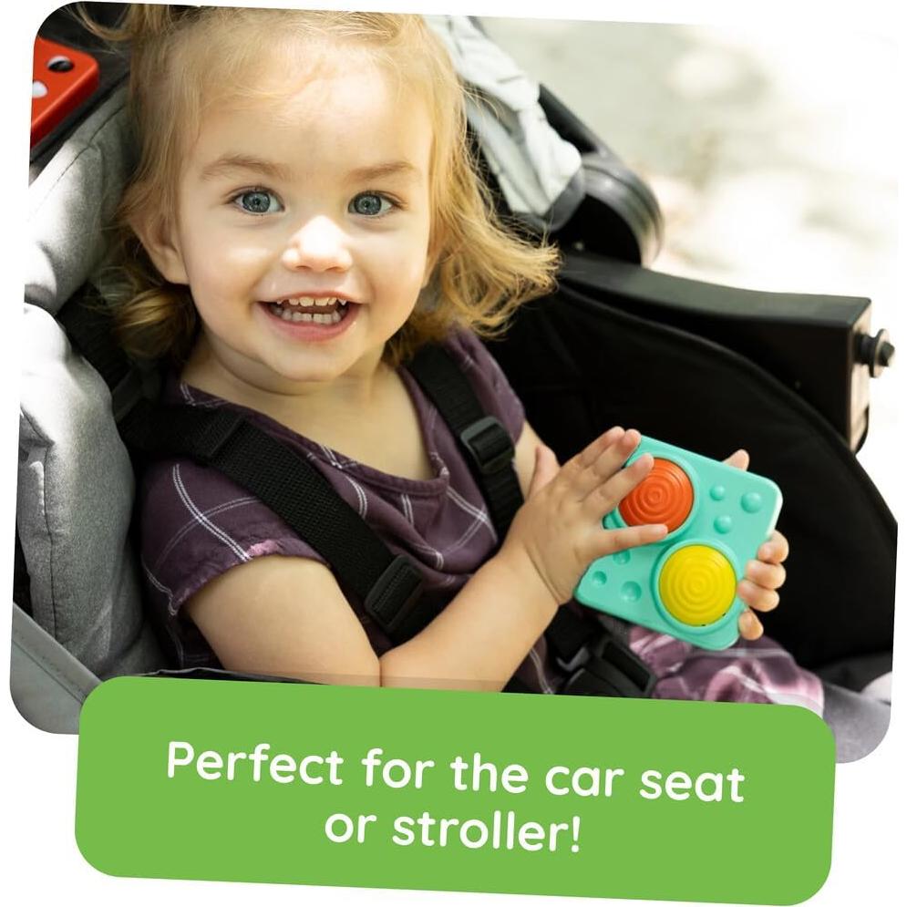 Tablero de Actividad Sensorial Modular Fat Brain Toys 12+ meses