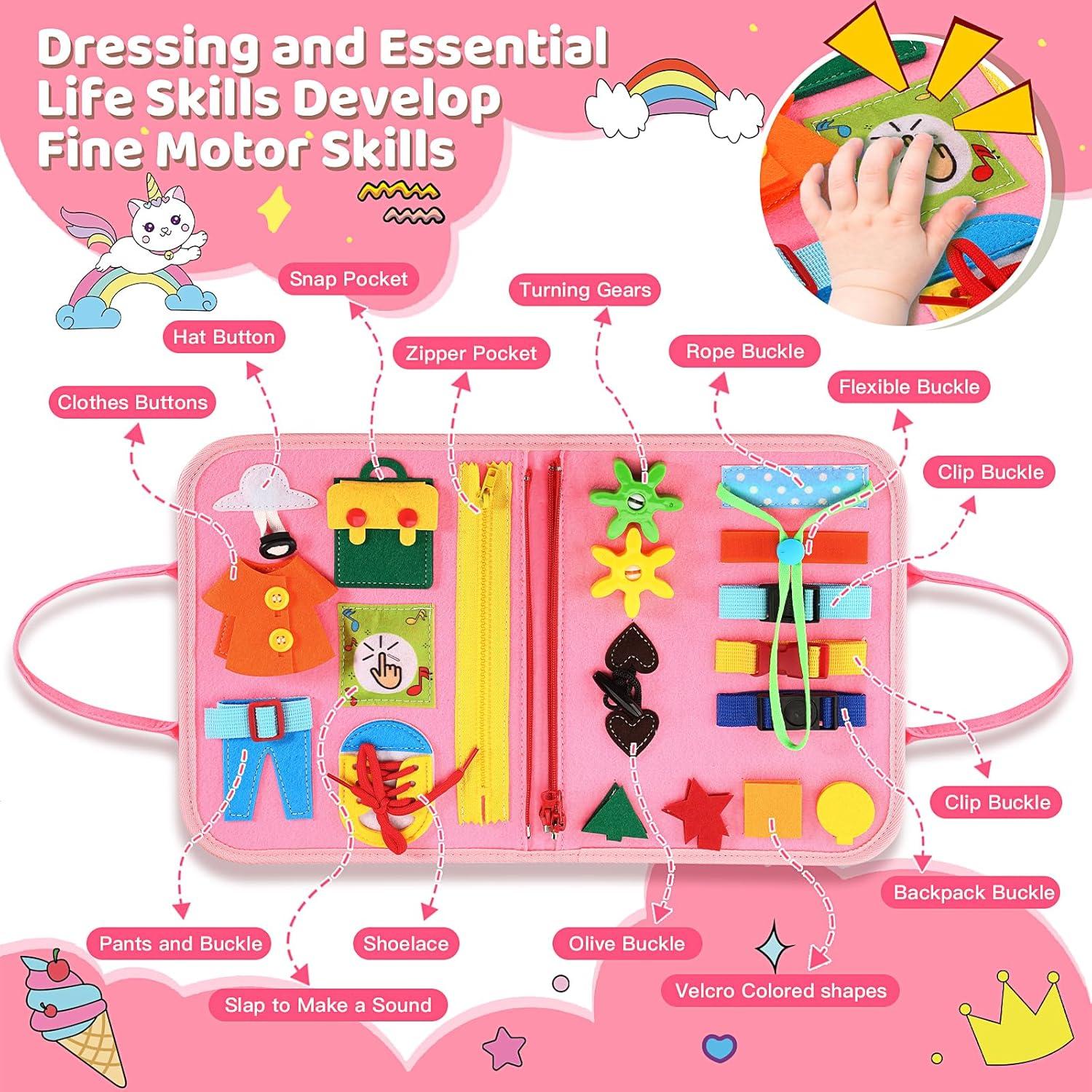 Tablero Ocupado Montessori AJsupojouet 32x26cm para Niños