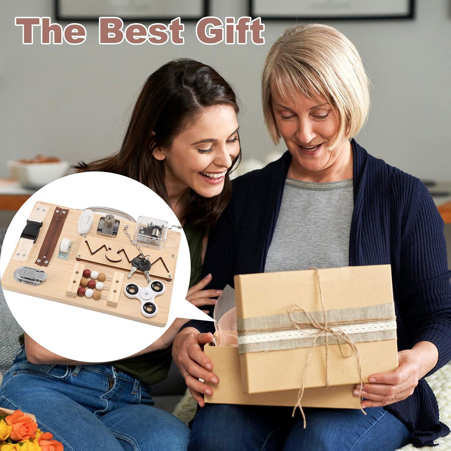 Tablero Sensorial para Demencia Lontcs - Actividades para Ancianos