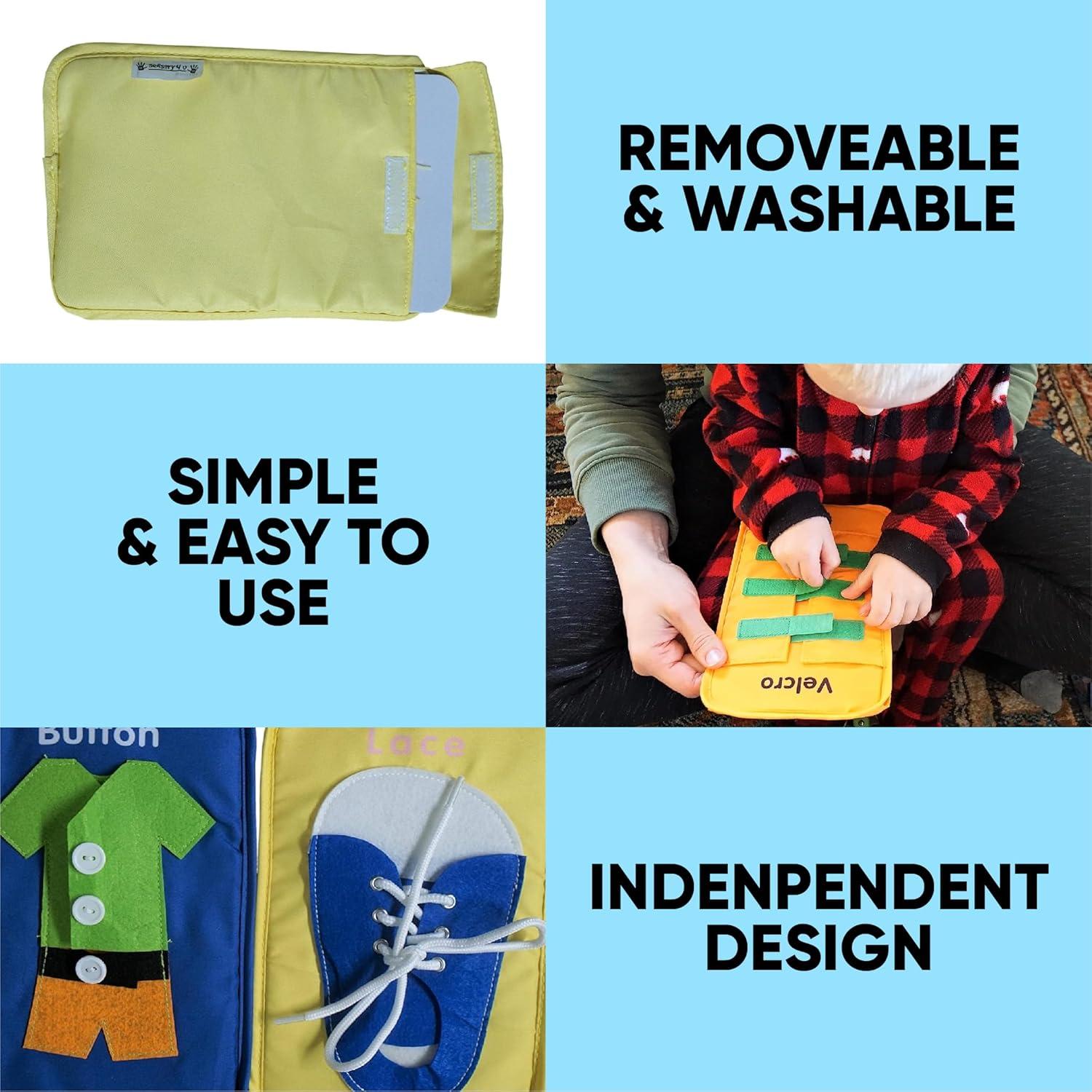 Tablero Ocupado SENSORY4U - Juguete Educativo Montessori