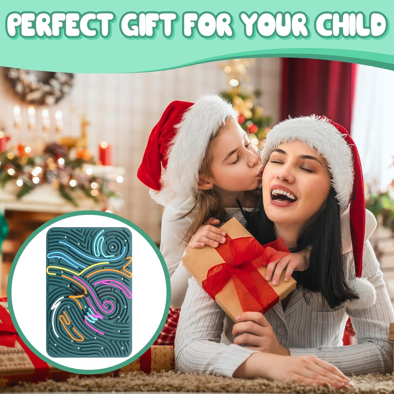 Tablero Sensorial de Silicona Liangding - 40 Cuerdas - 20x14 cm