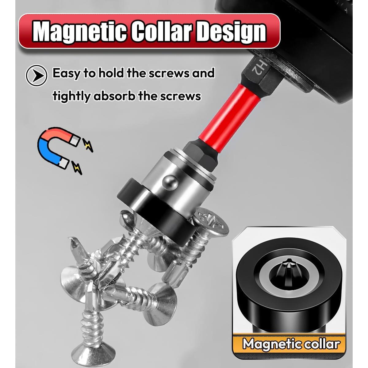 5 Puntas de Tornillo PH2 para Paneles de Yeso Saipe 50mm