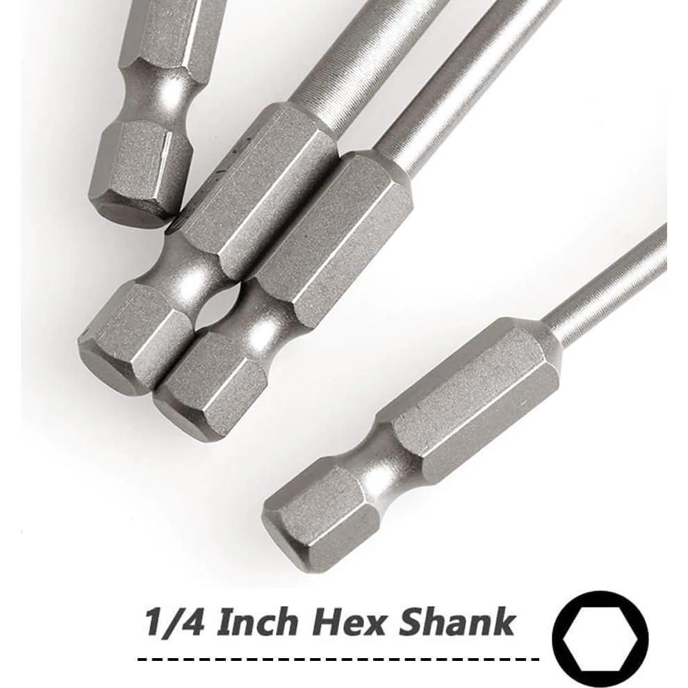 Juego de 12 Puntas de Destornillador Ranurado Saipe 50 mm