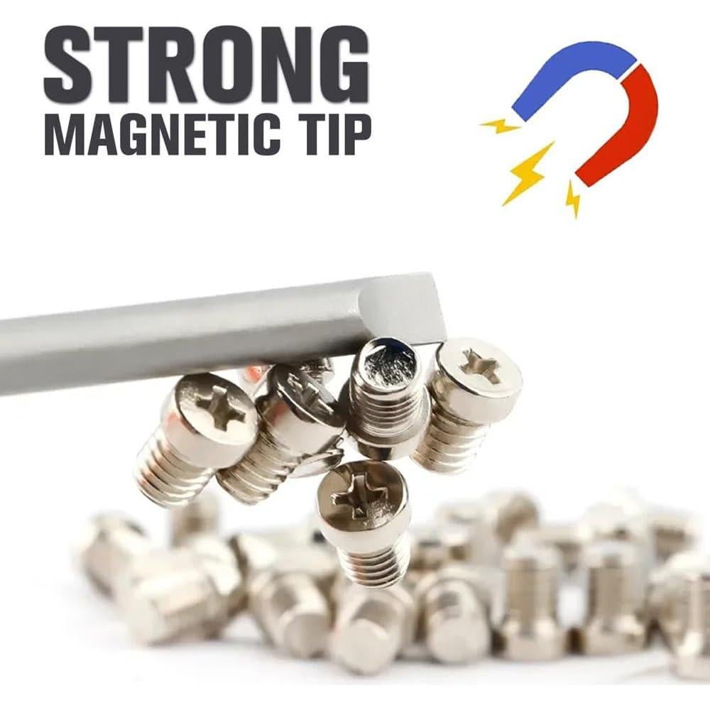 Juego de 12 Puntas de Destornillador Ranurado Saipe 50 mm