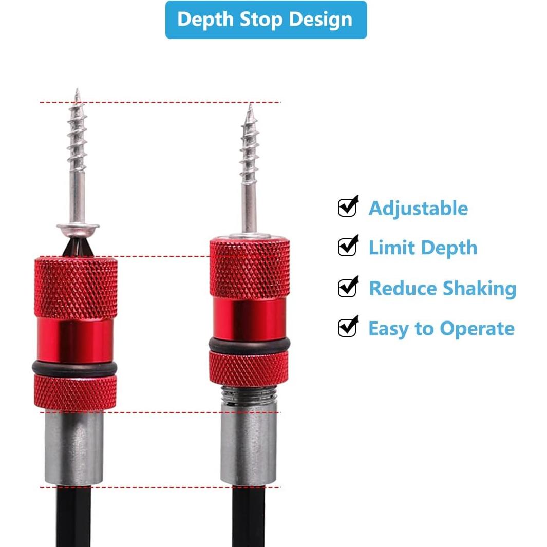 Juego de Soporte Magnético para Puntas SeonFook PH2 60mm