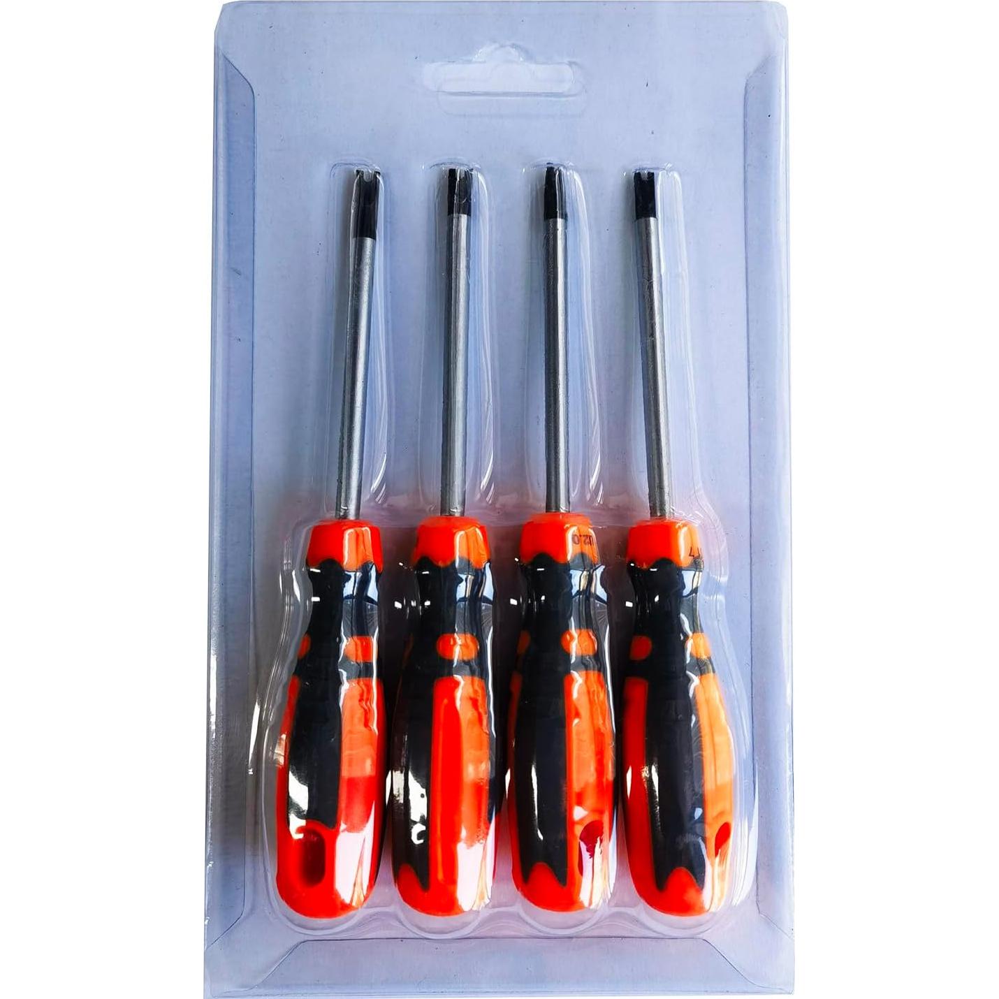 Juego de Destornilladores U 4 Piezas Uacen 75 mm Magnéticos