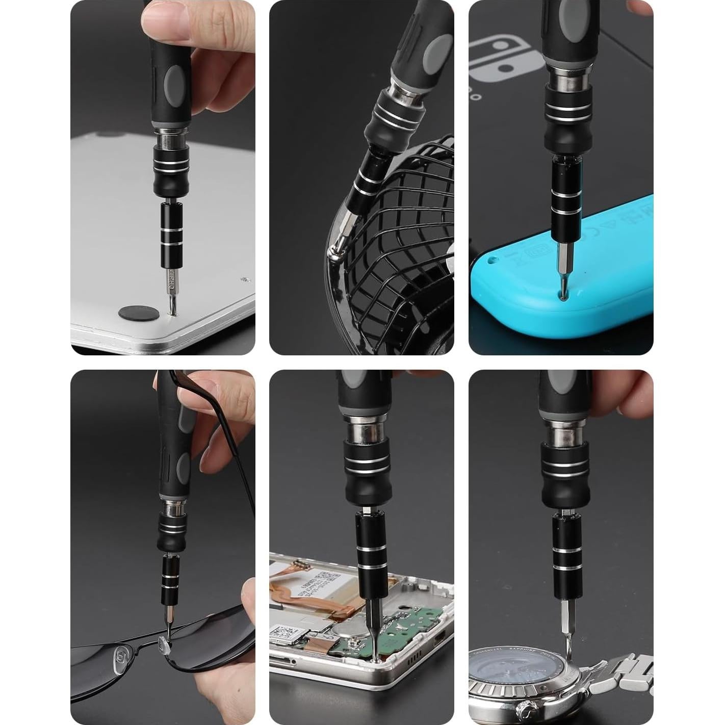 Juego de Destornilladores de Precisión RARTOP 48 en 1 con Estuche