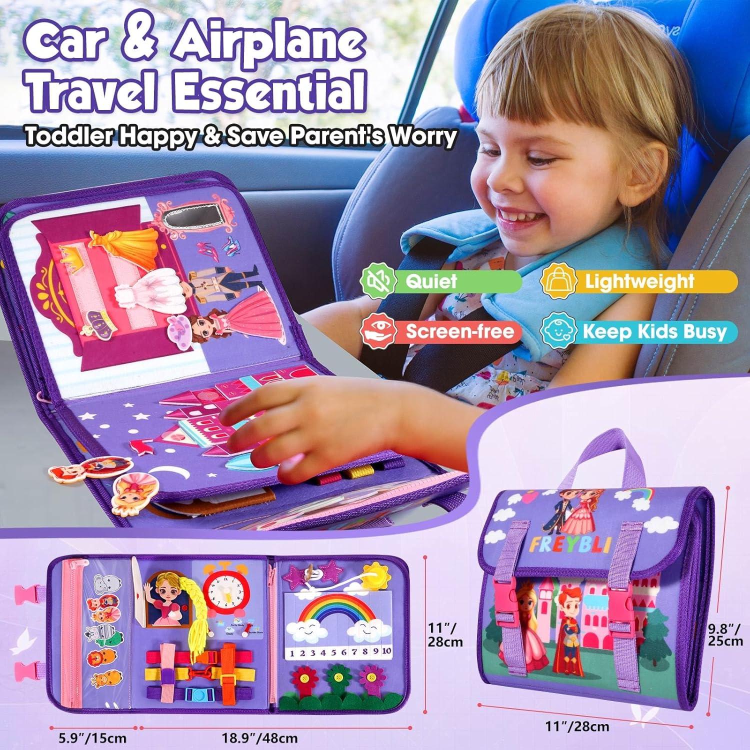 Tablero Ocupado Montessori FREYBLI para Niños 1-3 Años