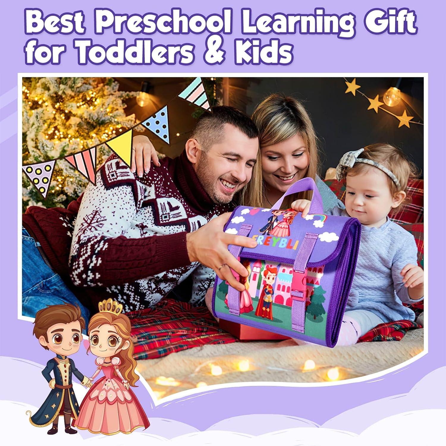 Tablero Ocupado Montessori FREYBLI para Niños 1-3 Años