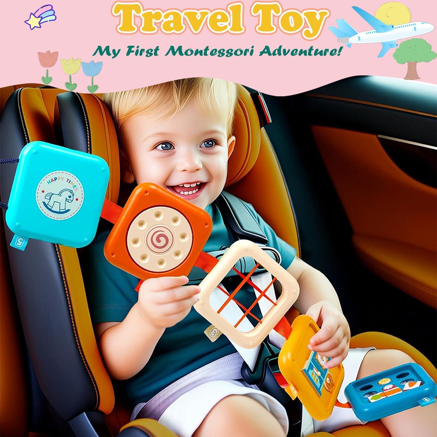 Tablero Ocupado Montessori FHJBJA 8 Actividades 0-3 Años