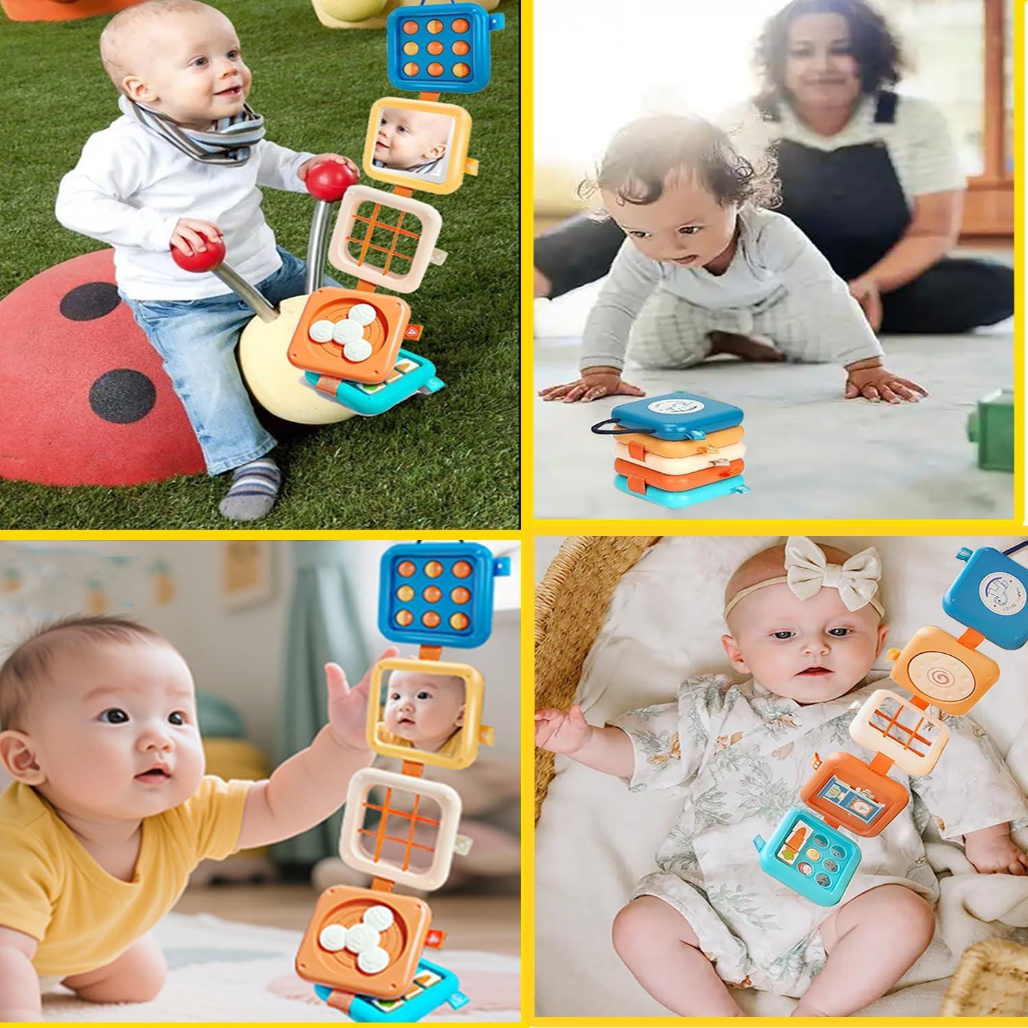 Tablero Ocupado Montessori FHJBJA 8 Actividades 0-3 Años