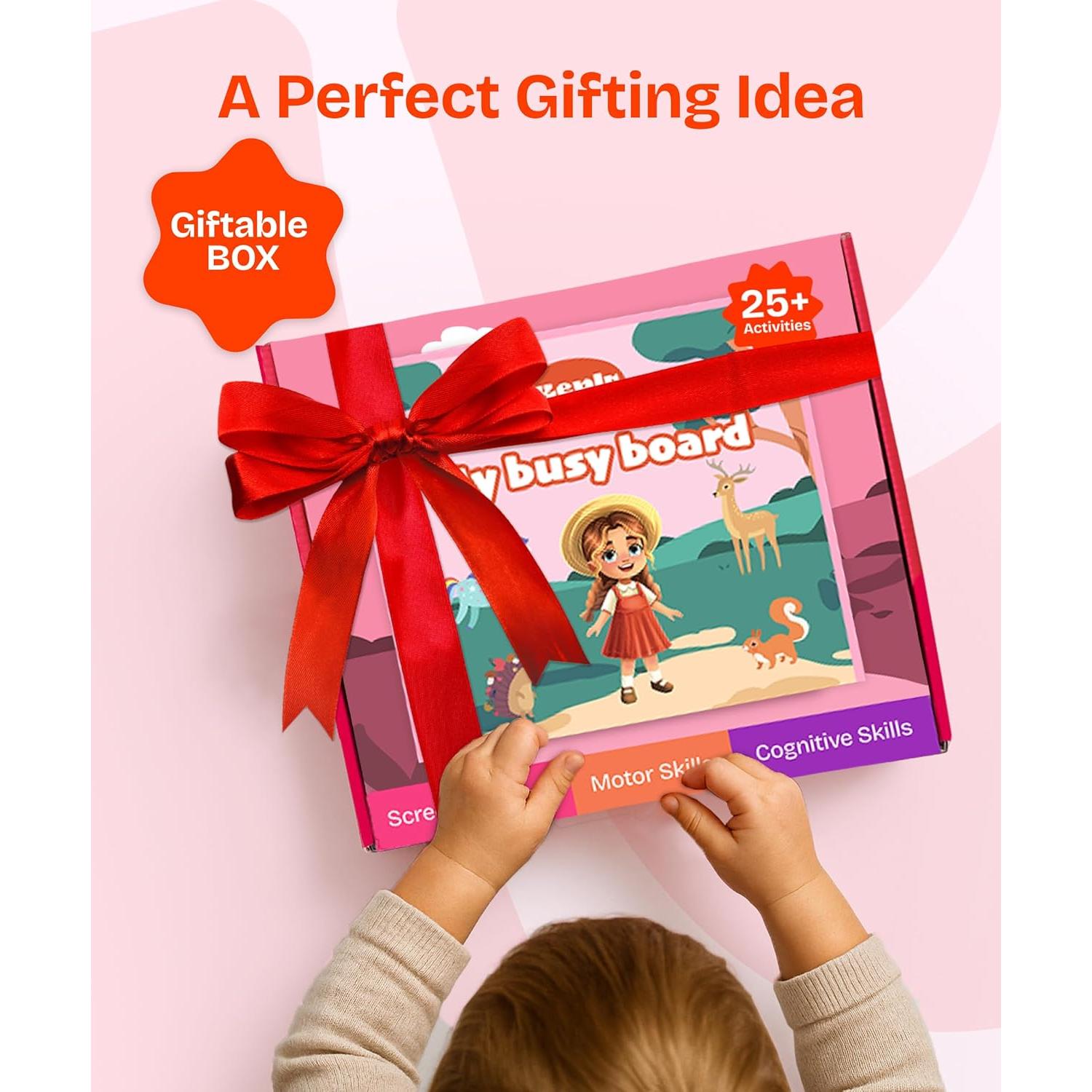 Tablero Ocupado Montessori Southbay 27.9x22.9 cm Juguete Educativo