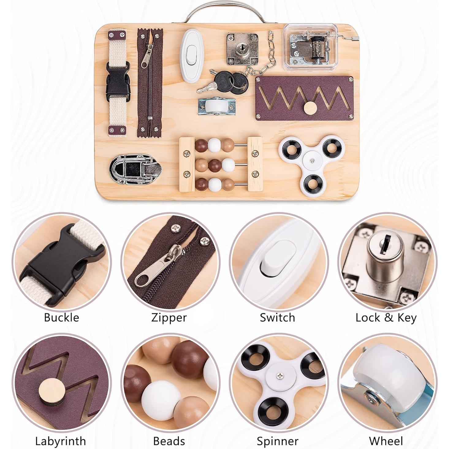 Tablero Sensorial Assistex para Adultos con Demencia 32.2cm