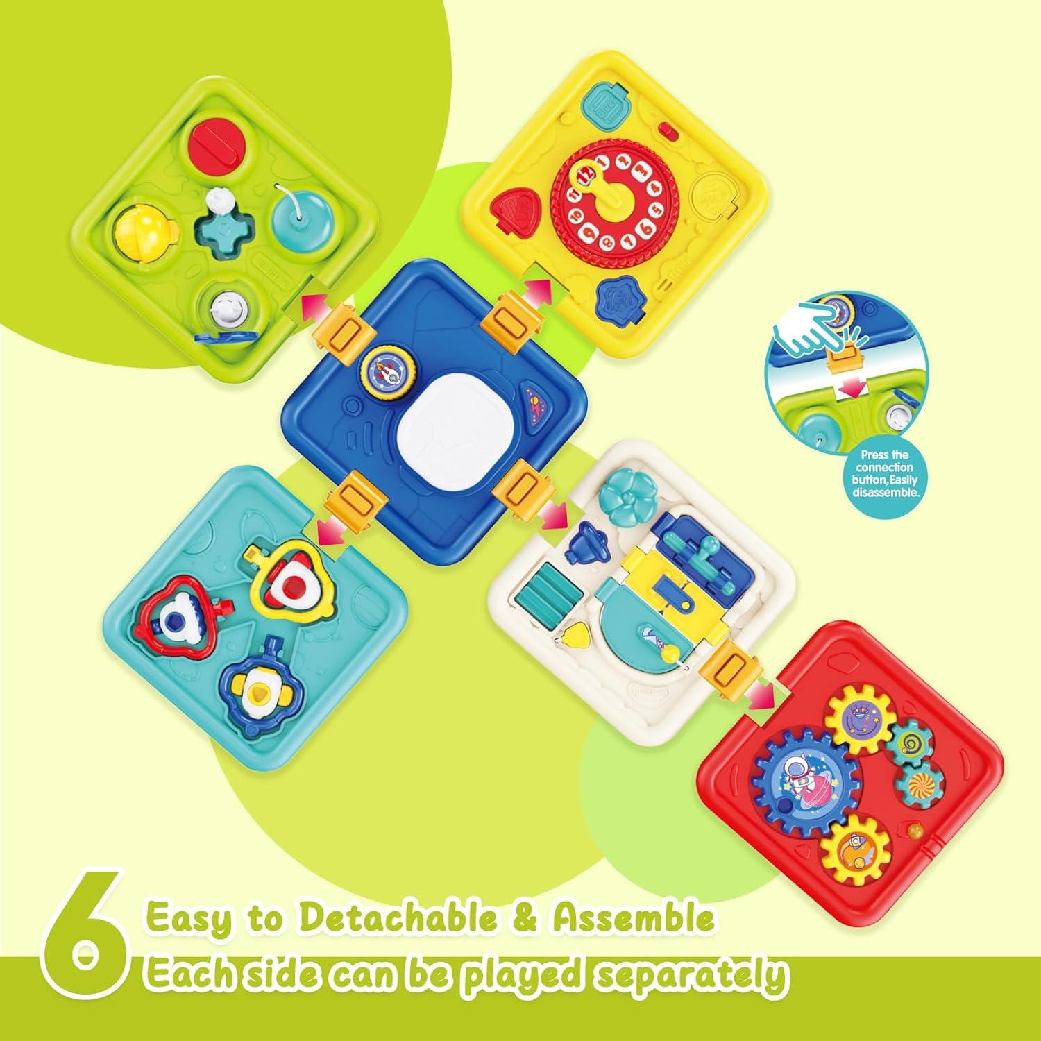 Cubo Montessori 6 en 1 para Niños de 1 a 4 Años - GUANGDONG HENGGUAN