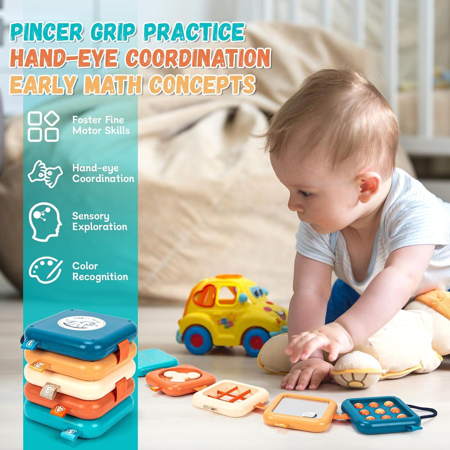 Tablero Ocupado Montessori GUANGZHOU 58x10 cm Juguete Sensorial