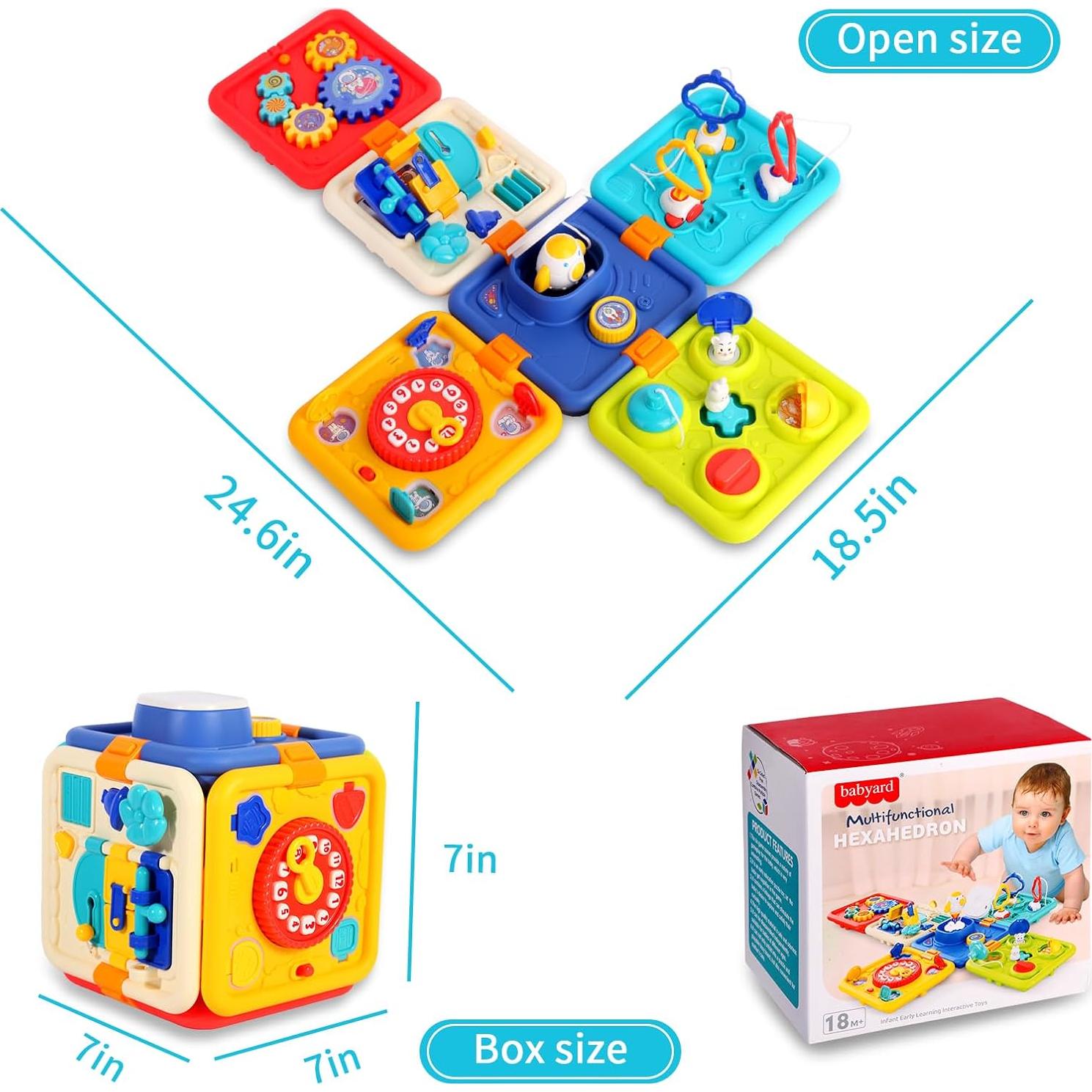 Juguete Montessori ACROFEK Tablero Ocupado 19.3x16x20.8cm