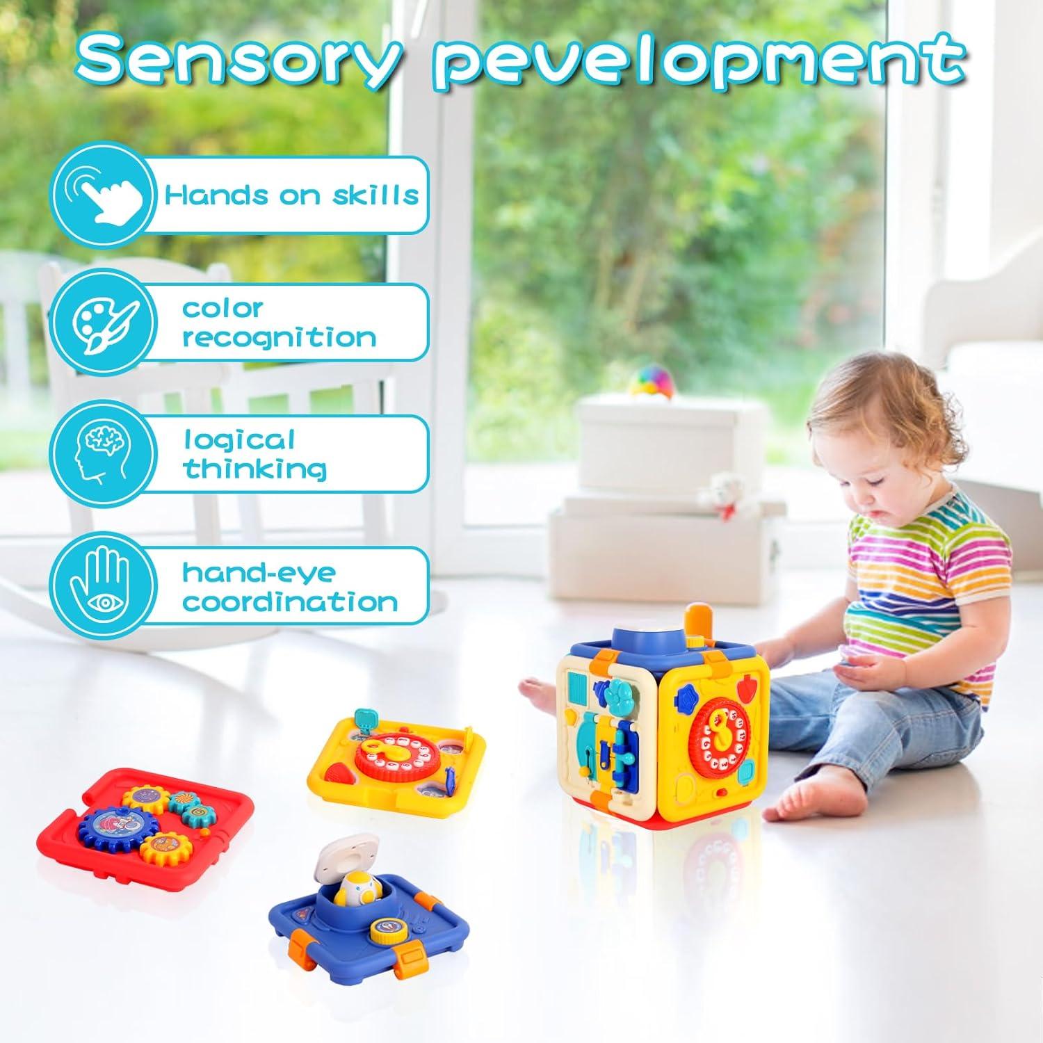 Juguete Montessori ACROFEK Tablero Ocupado 19.3x16x20.8cm