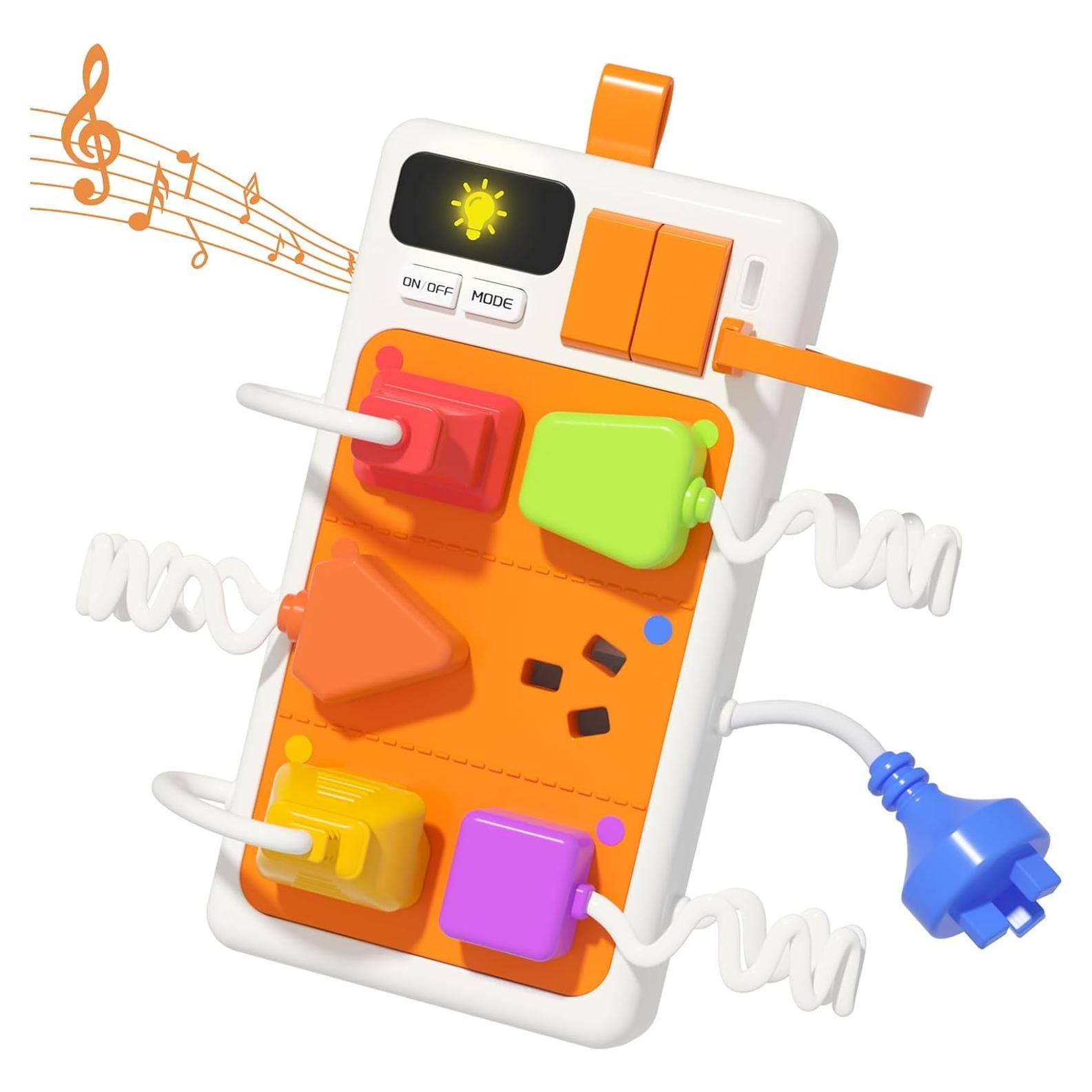 Tablero Ocupado Montessori PANITU 6 Juguetes Educativos 19.5 cm