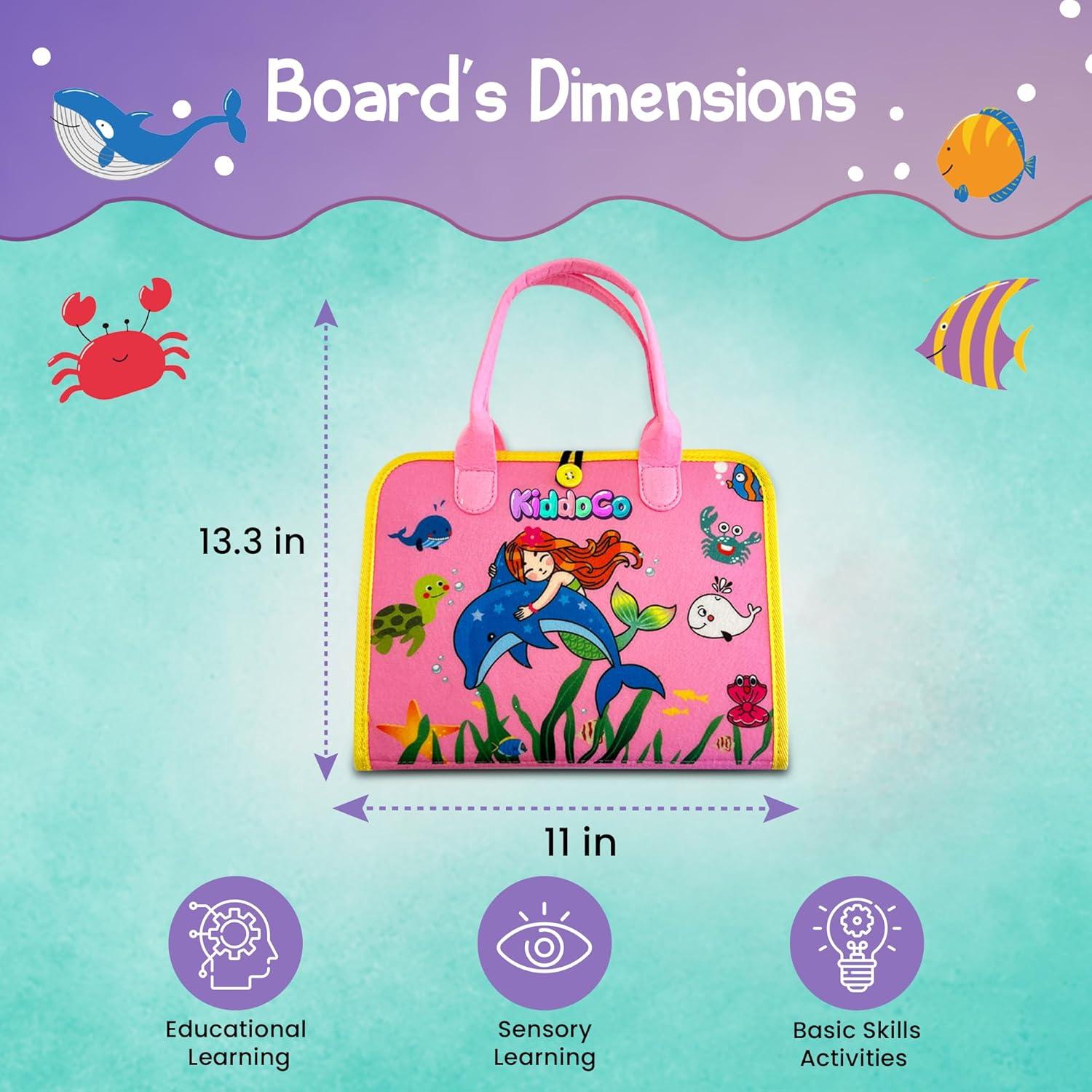 Bolsa de Libro Ocupado para Niños Nangong Kangnai - Actividades Interactivas 2-7 Años