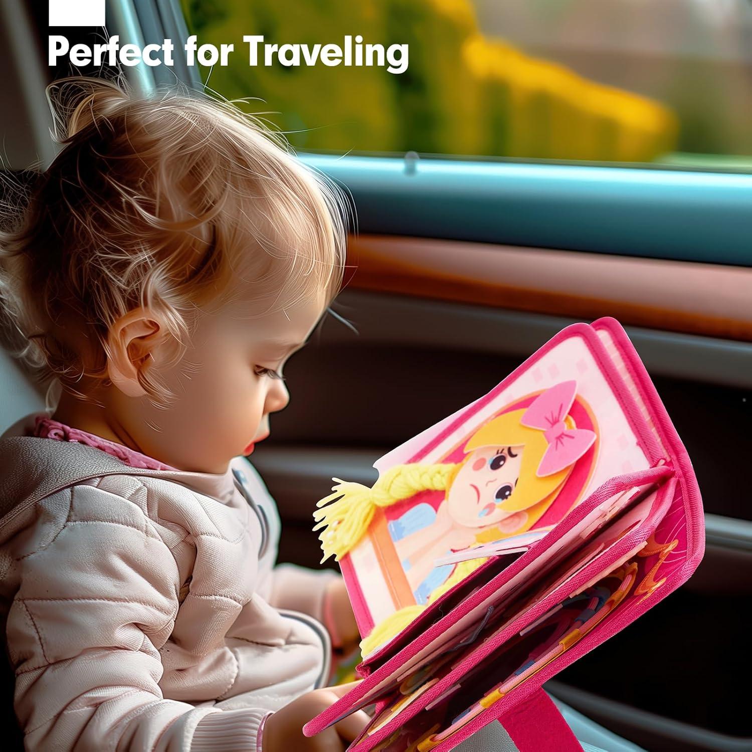 Tablero Ocupado Princesa Hahaland 3-5 Años - Juguete Montessori