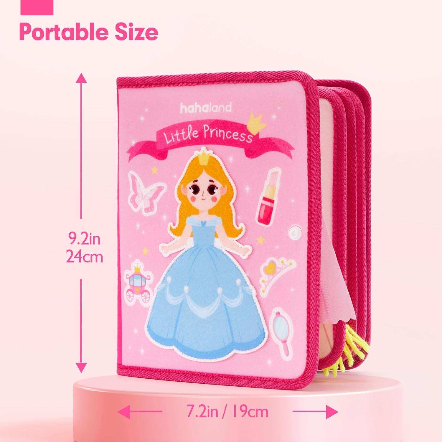 Tablero Ocupado Princesa Hahaland 3-5 Años - Juguete Montessori