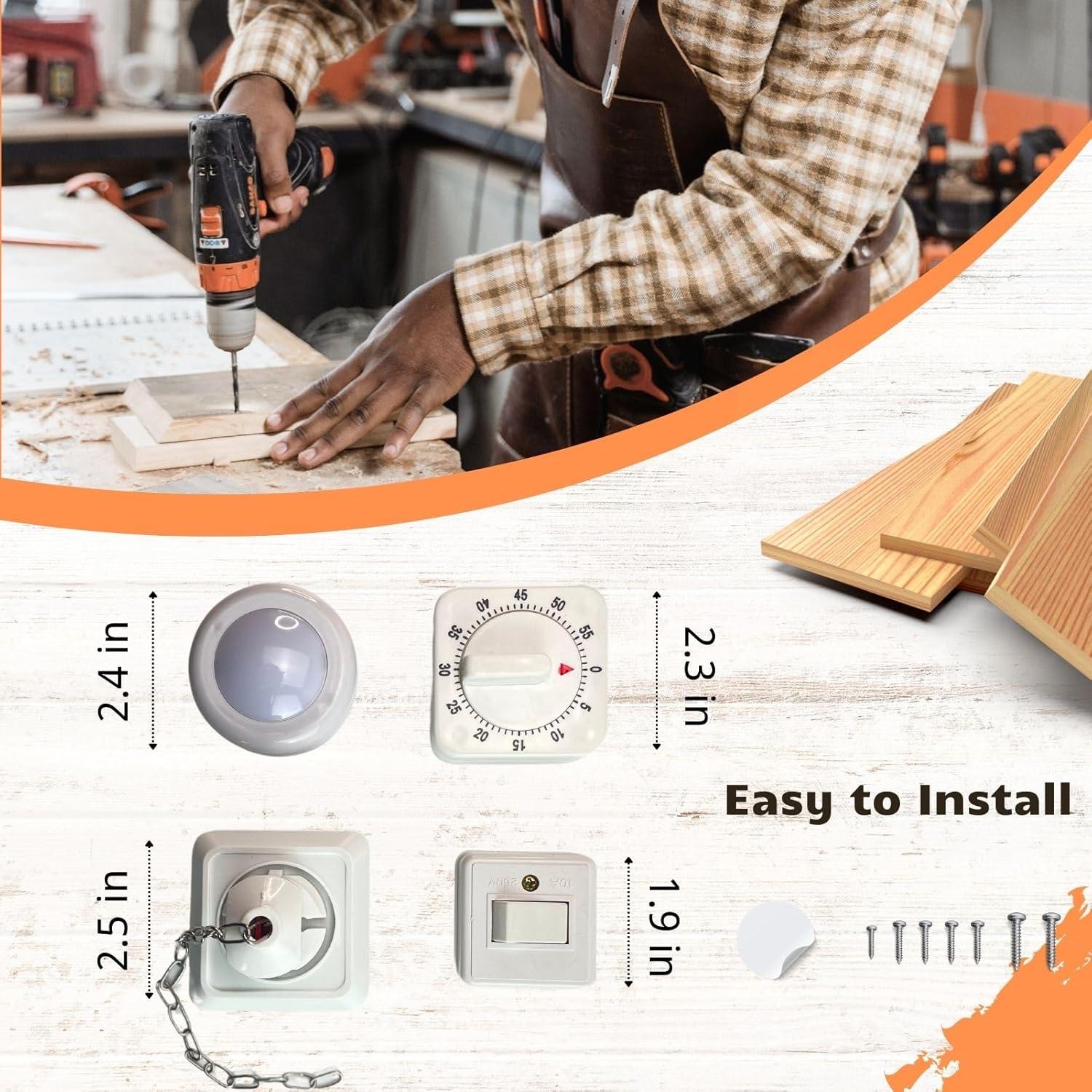 Kit de Accesorios Busy Board POTATOMATO - Interruptores y Luz LED